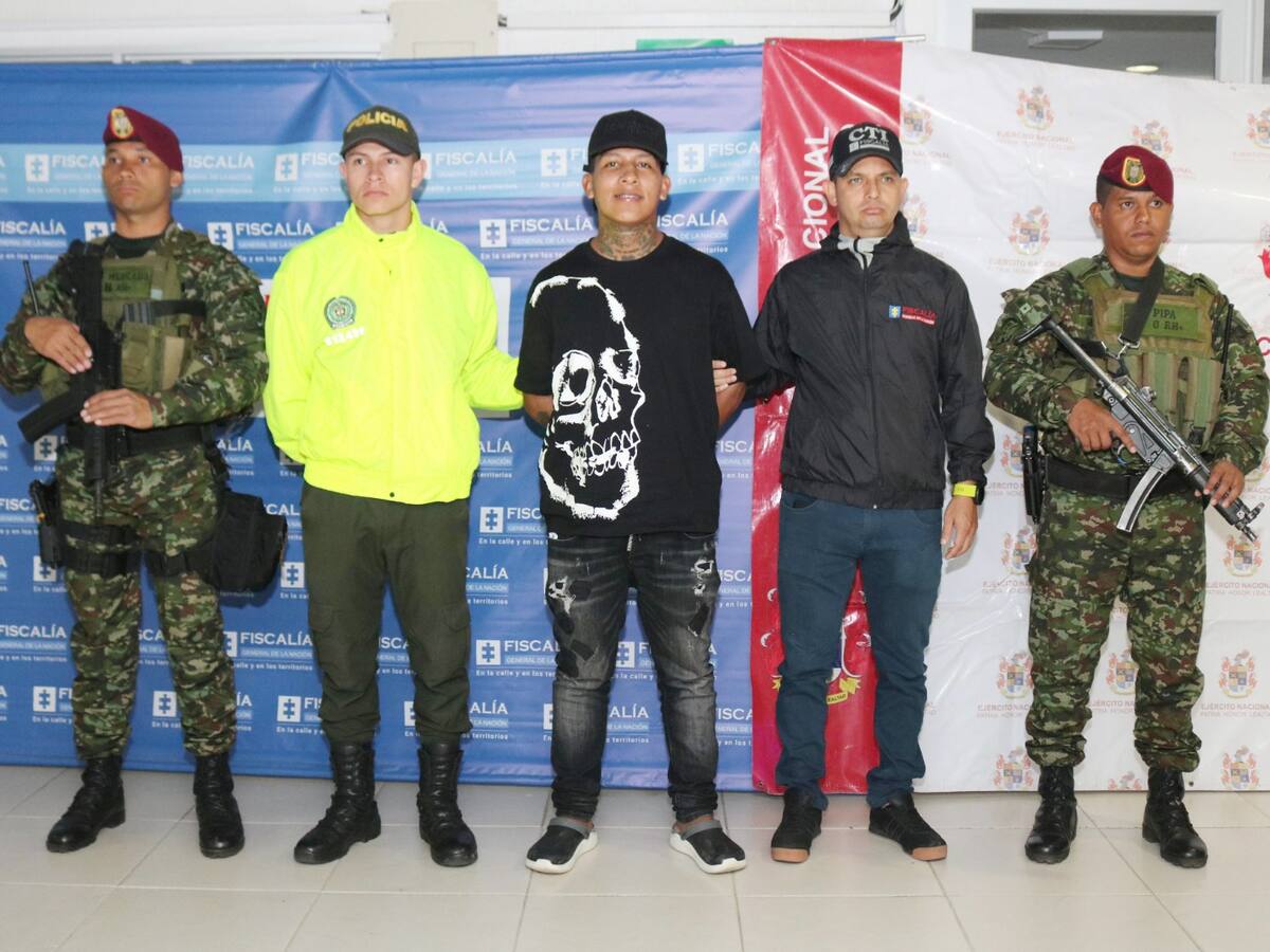 Capturado peligroso sicario al servicio de las disidencias de las Farc en el Cauca