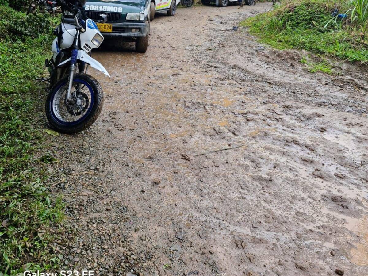 Una persona fallecida y otra desaparecida es el balance en Caldas por lluvias