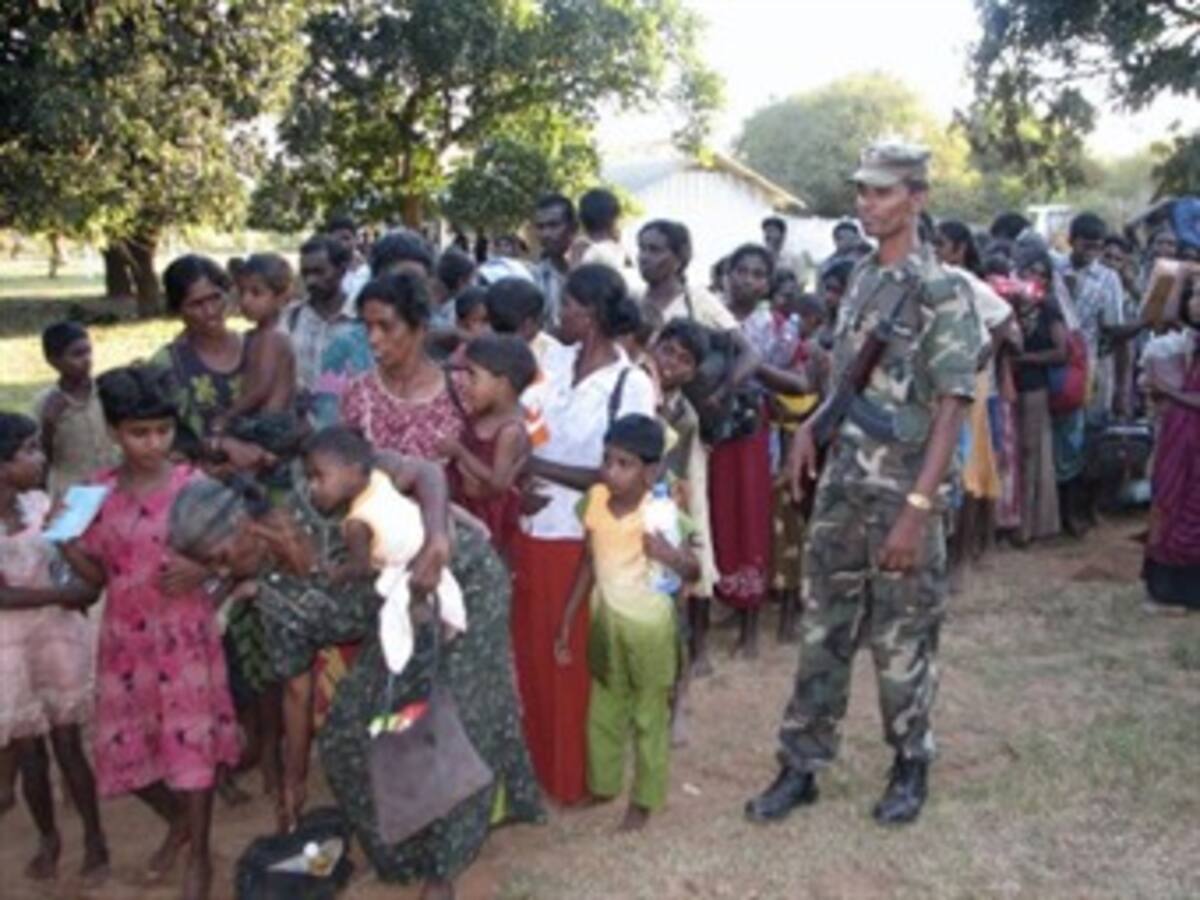 La situación es 'catastrófica' para los civiles atrapados en el conflicto de Sri Lanka