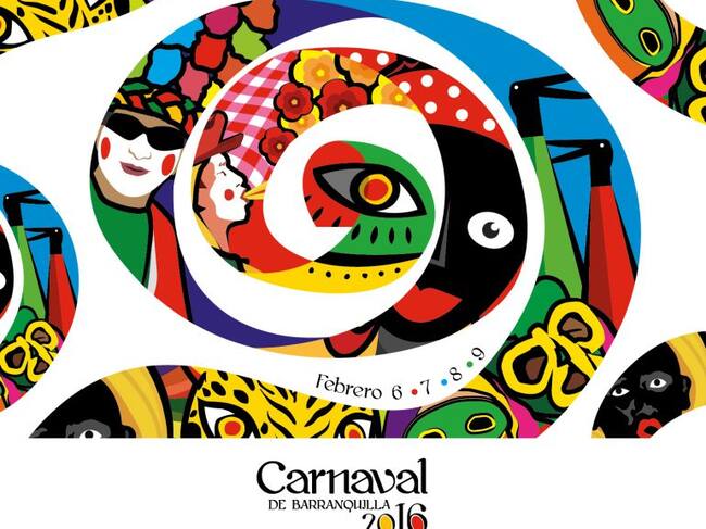Los carnavales de Barranquilla 2016 serán del 6 al nueve de febrero.