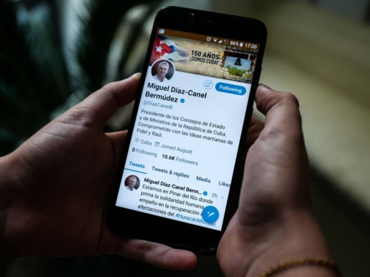Presidente de Cuba abre Twitter