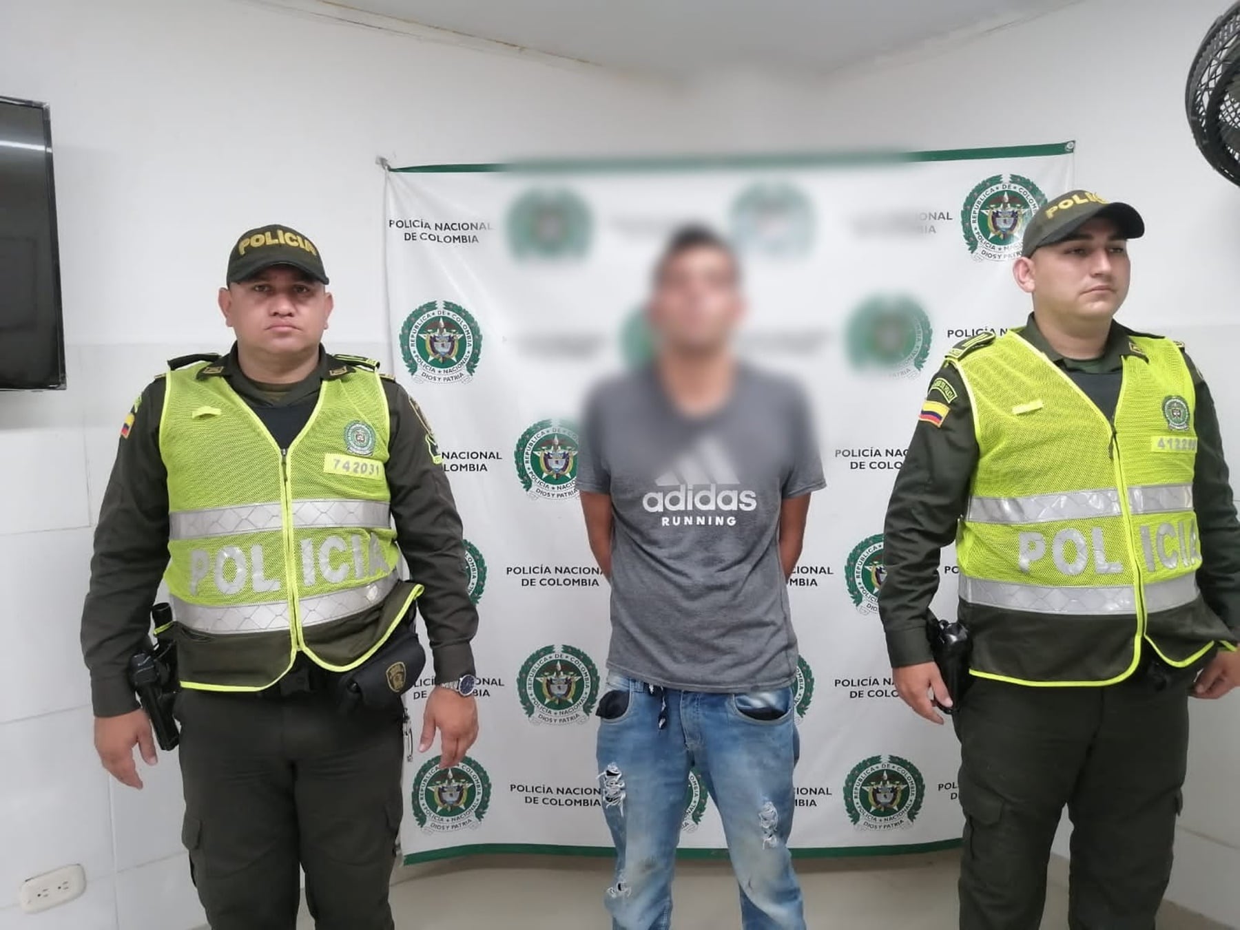 Capturado por agredir a un policía en Ibagué