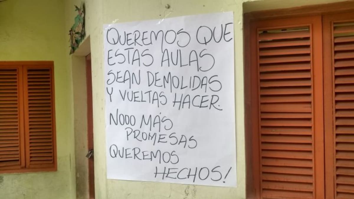Contratista Germán Mora ‘se puso de ruana’ obras de colegios en Boyacá