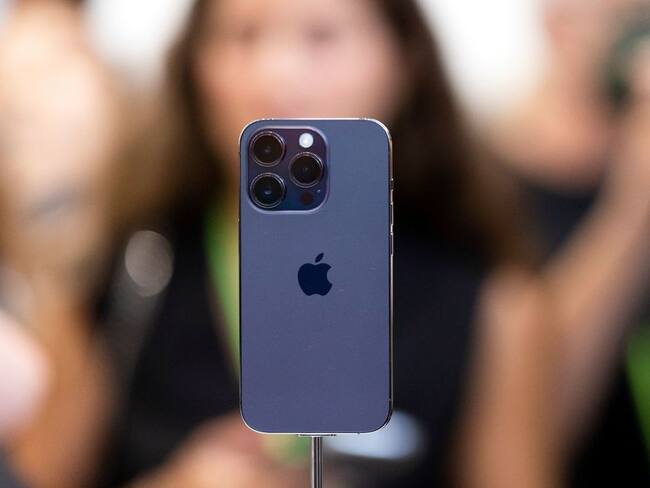 Iphone 14.(Photo by Brittany Hosea-Small / AFP) (Photo by BRITTANY HOSEA-SMALL/AFP via Getty Images)