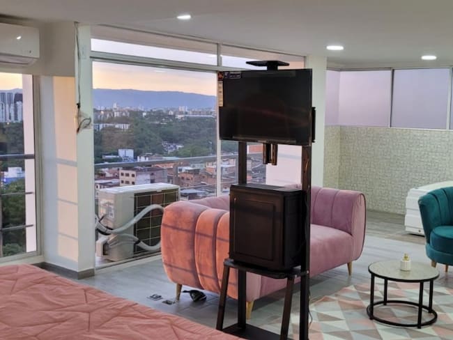 El motel que se convirtió en estudio webcam