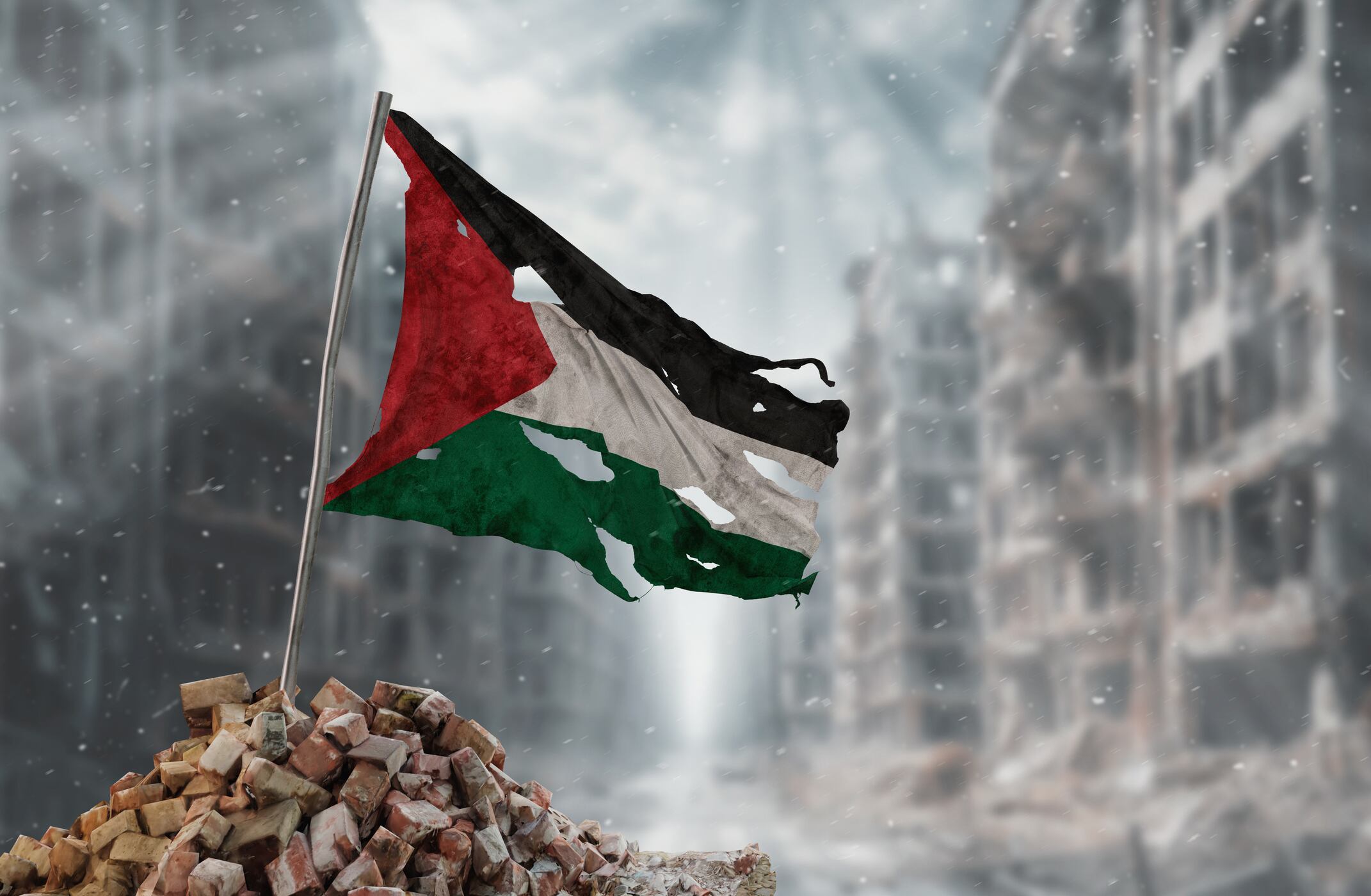 Imagen de referencia de Palestina. Foto: Getty Images