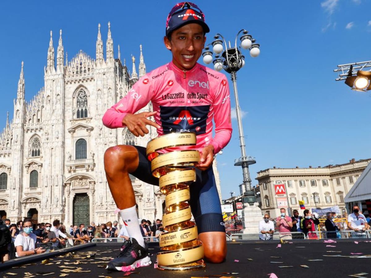 Colombia se viste de rosa: ¡Egan Bernal, campeón del Giro de Italia!