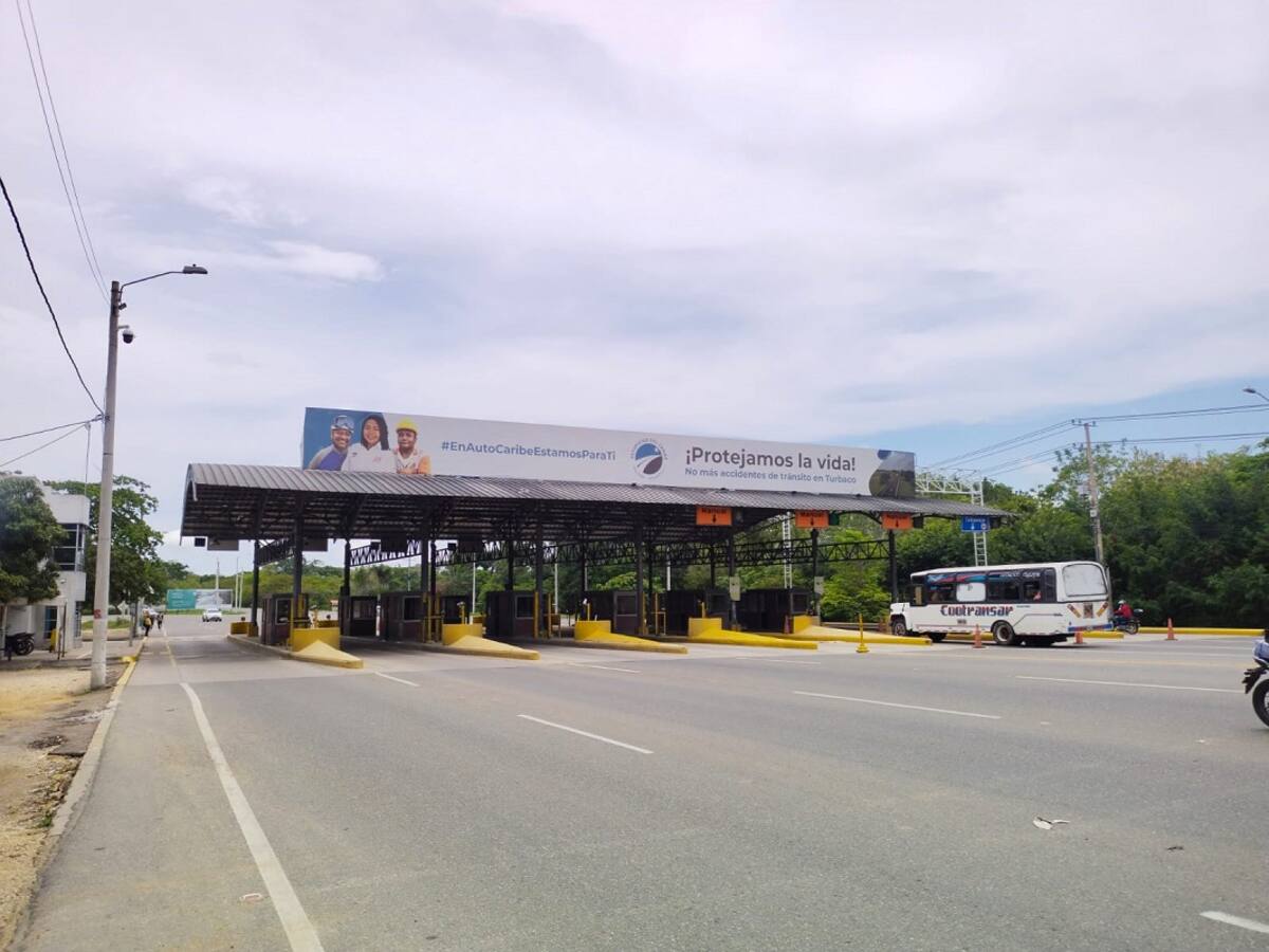 ANI prorroga suspensión del cobro en el peaje de Turbaco, Bolívar