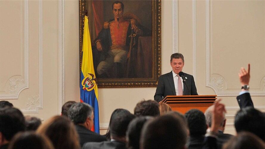 Juan Manuel Santos. Foto: Presidencia de la República