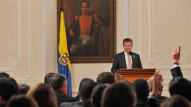 Juan Manuel Santos. Foto: Presidencia de la República