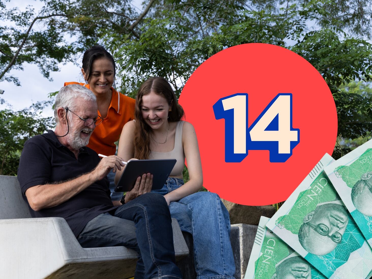 Cuándo pagan mesada 14 de pensionados 2025