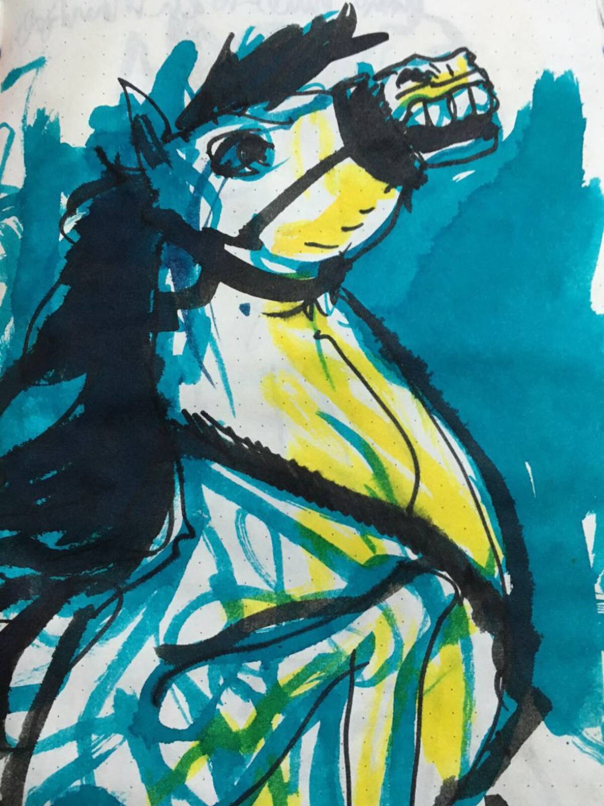 Caballos, dragones y personajes, en esta entrega de Santiago desde Manizales.