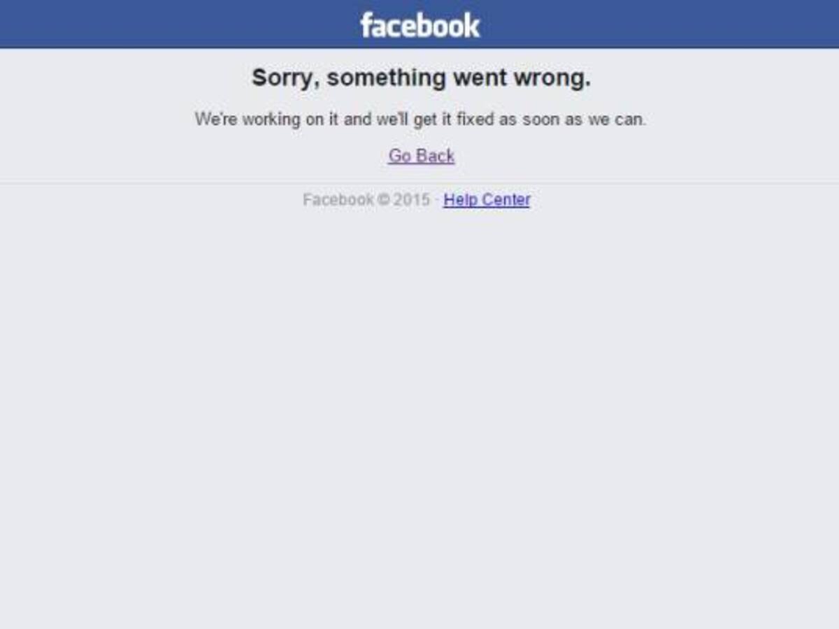 Facebook vuelve a registrar caída masiva