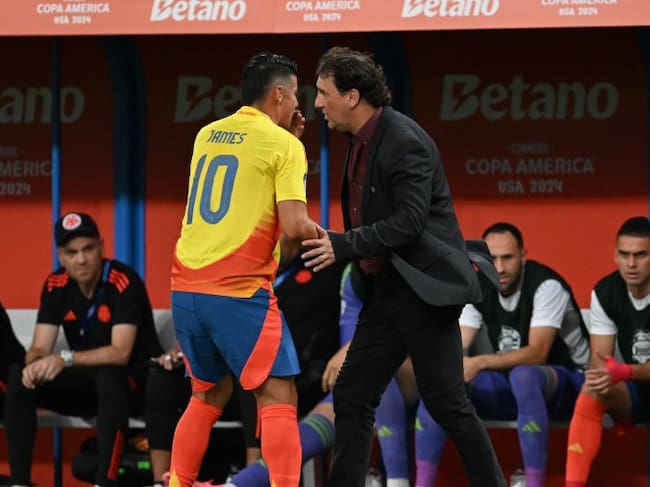 James Rodríguez y Néstor Lorenzo / Getty Images