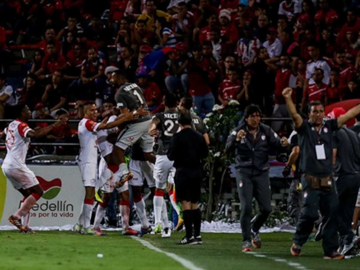 Meza y Morelo le dan la ventaja a Santa Fe en la ida de la final del FPC