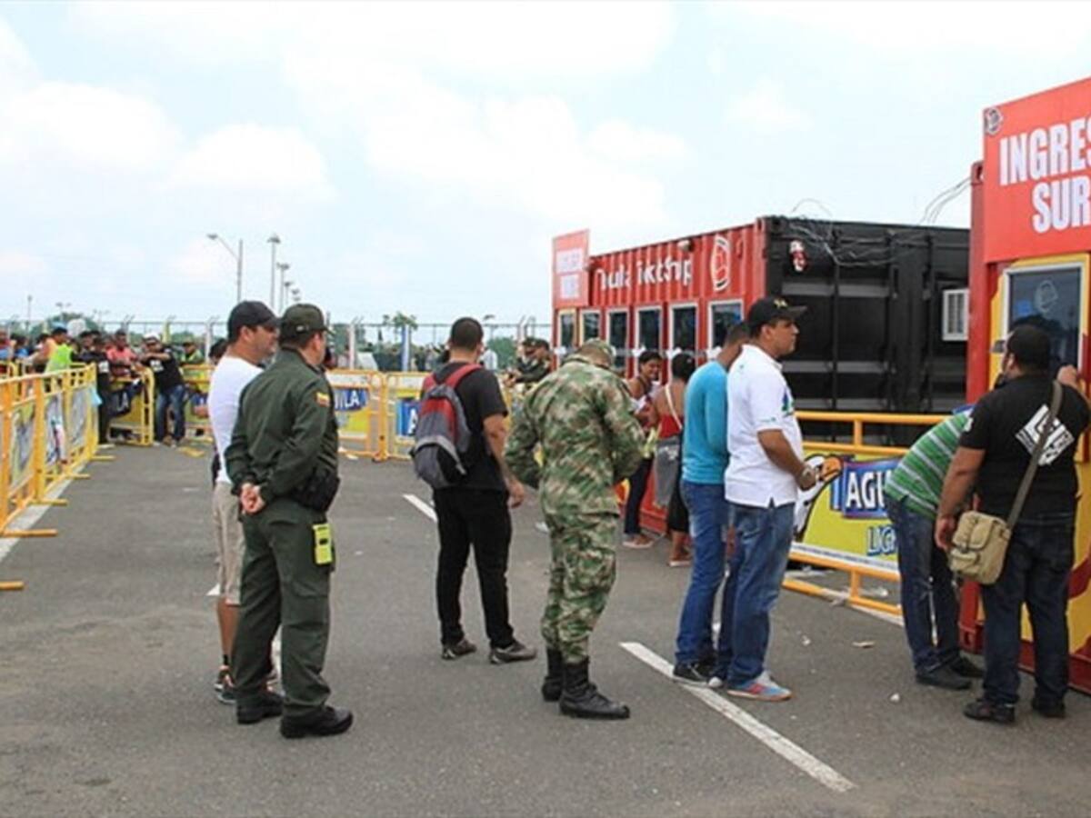 Se prohíbe la venta de boletas en taquilla para el partido Colombia vs Paraguay
