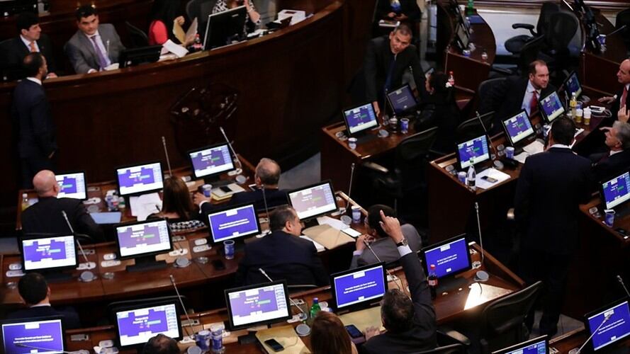 Senado de la República. Foto: Colprensa - Juan Páez