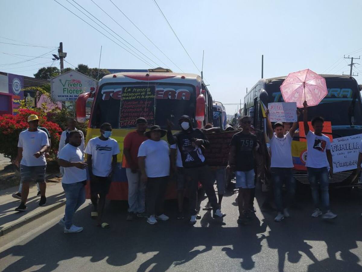 Pese a protesta de buseteros Transcaribe operará con normalidad