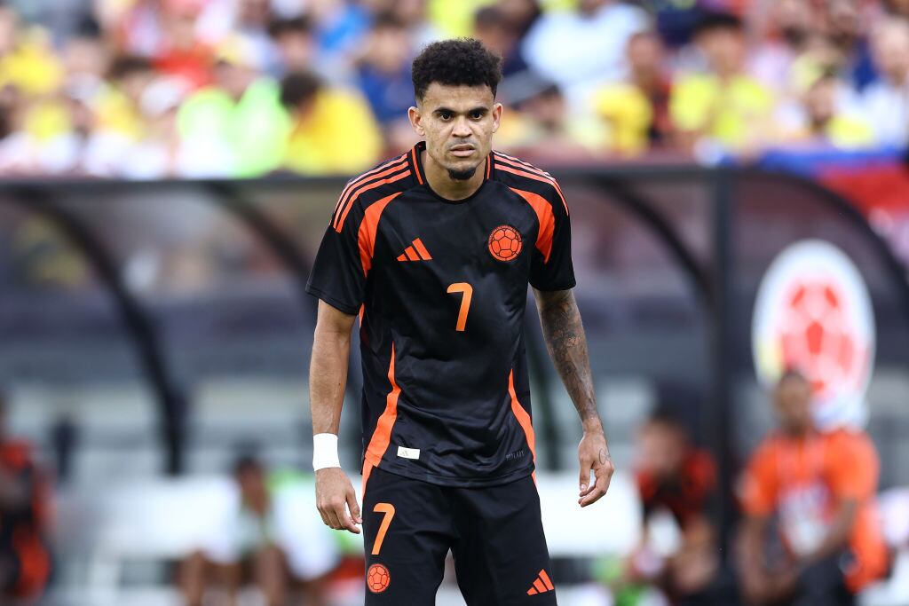 El colombiano concentra con la Selección Colombia / Getty Images