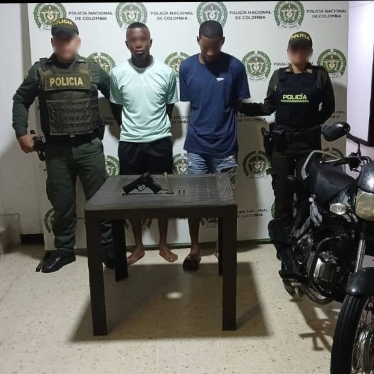 Cayeron ‘El Deninson’ y ‘El Elkin’ en el Centro Histórico: presuntamente iban a cometer un atraco
