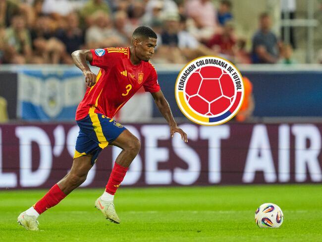 Christian Mosquera, defensa colombo-español, jugando para España / Getty Images.