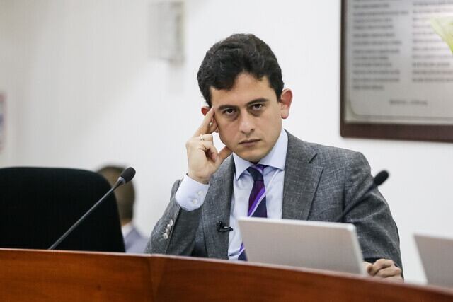 Luis Carlos Reyes, exdirector de la DIAN y ahora ministro de Comercio. (Colprensa-John Paz).