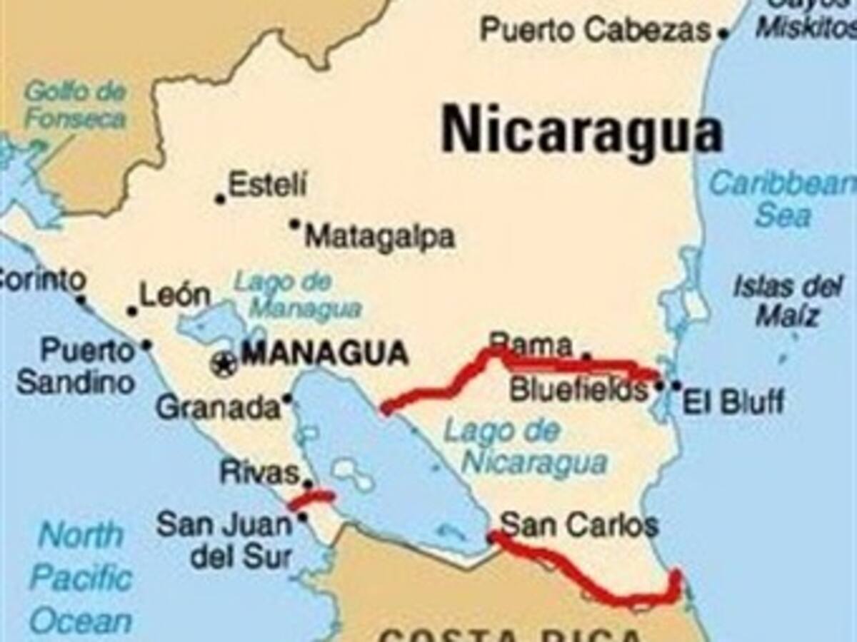 Chinos comienzan estudios de viabilidad del canal de Nicaragua