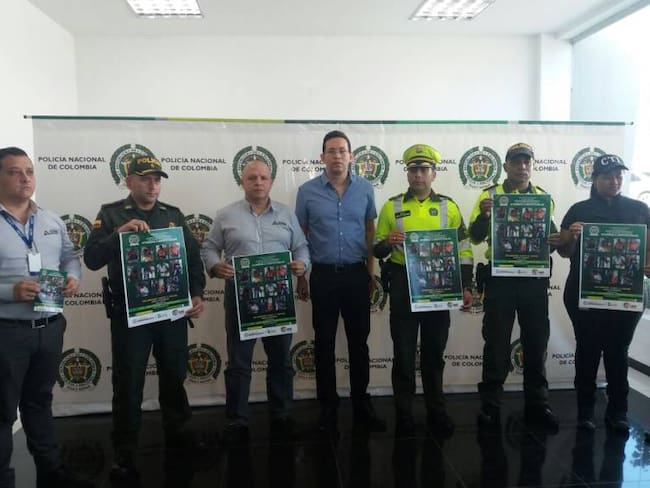 Revelan cartel de los más buscados por atracos en buses de Barranquilla