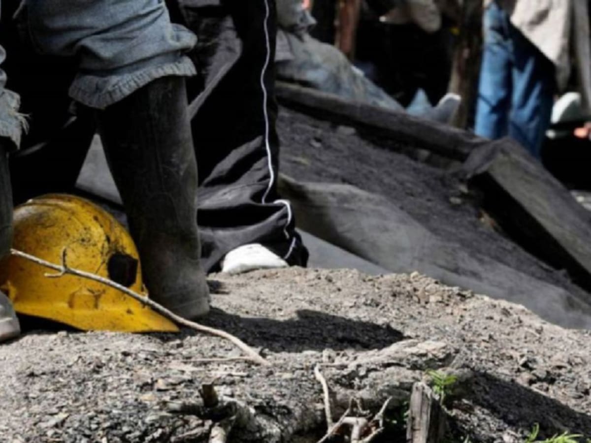 Un minero quedó atrapado por un derrumbe en un socavón de El Bagre, Bajo Cauca de Antioquia