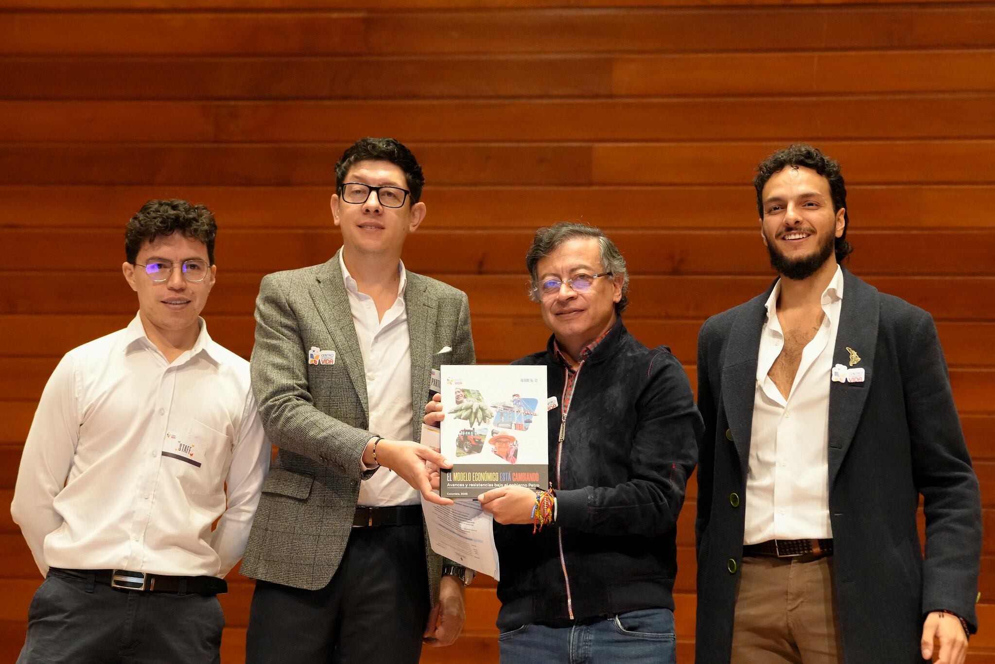 Lanzamiento del informe "El modelo económico está cambiando avances y resistencia bajo el gobierno Petro"