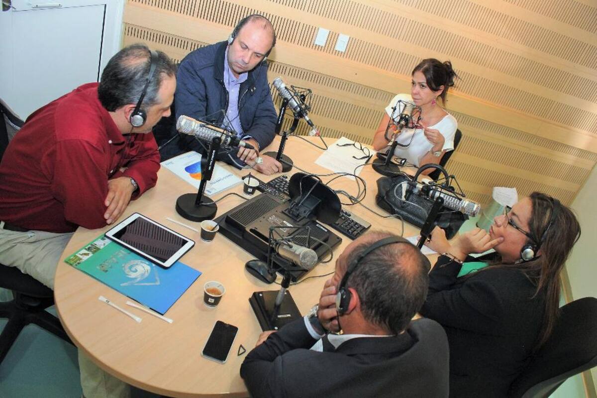 Ómar Franco, Juan Andrés López, Gabriel Vallejo y Luz Helena Sarmiento