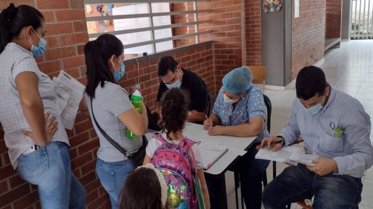 En Piedecuesta vacunarán a los de 3 a 11 años antes de salir a vacaciones