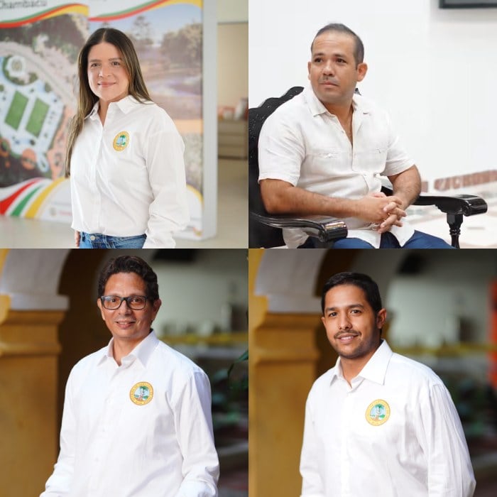 Gloria Ramírez, Andrés Porras, Wilmer Iriarte y Daniel Vargas. // Caracol Radio