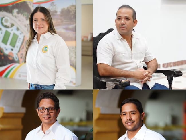 Gloria Ramírez, Andrés Porras, Wilmer Iriarte y Daniel Vargas. // Caracol Radio