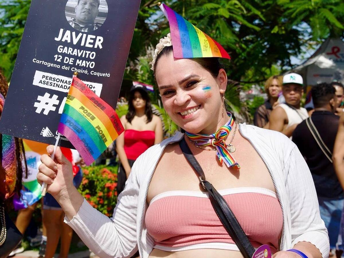 Con marcha del orgullo LGBTIQ+, Cartagena levantó las banderas de la inclusión y diversidad
