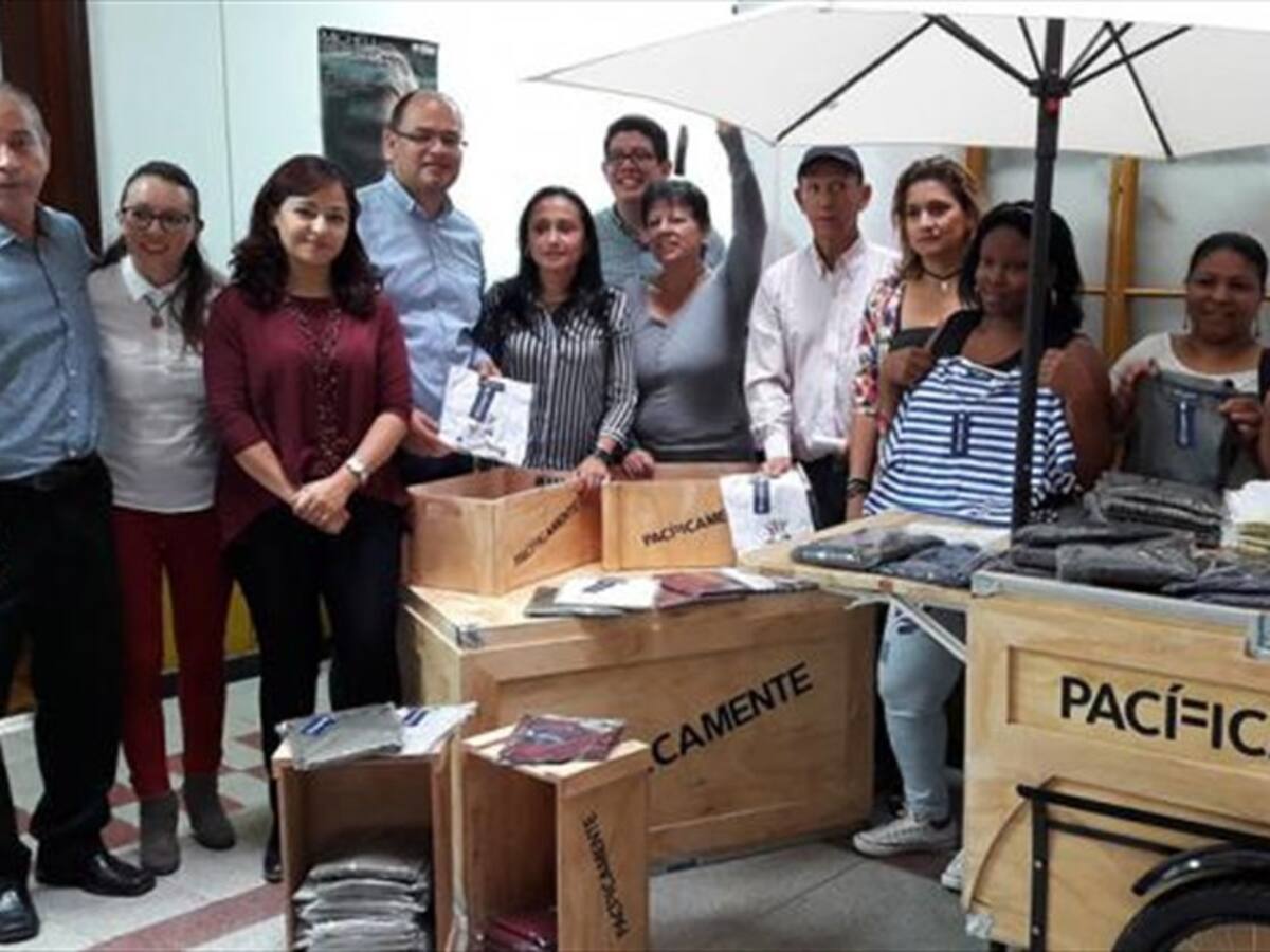 De desplazada por violencia a estrella de Colombiamoda