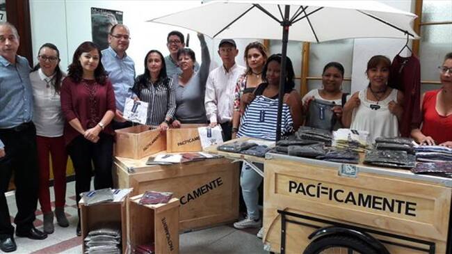 De desplazada por violencia a estrella de Colombiamoda. Foto: