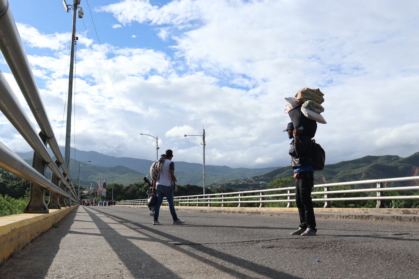 Puente Internacional Simón Bolívar. / Foto: EFE/ Mario Caicedo.