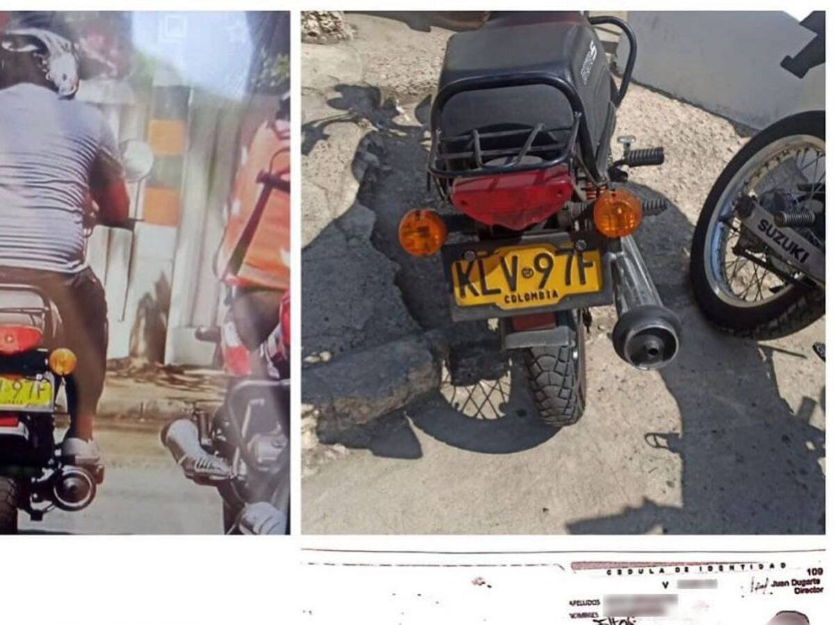Hallaron moto y vehículo de delincuentes implicados en robo de Bocagrande