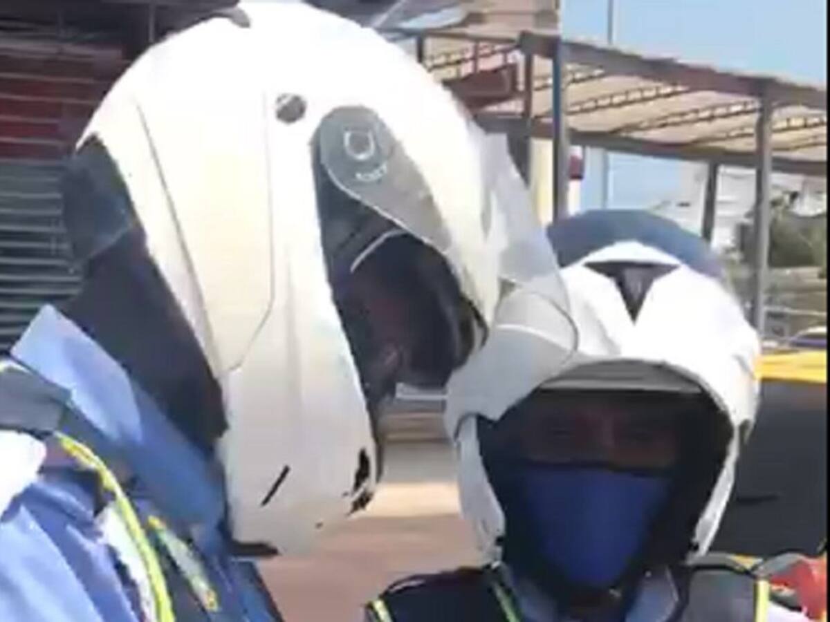 Multaron a conductor de ambulancia que esperaba un paciente en Cartagena