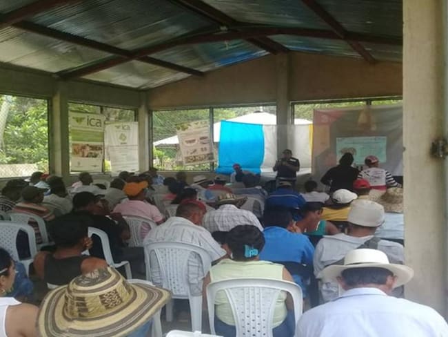 ICA realiza capacitación a productores agrícolas en Montes de María