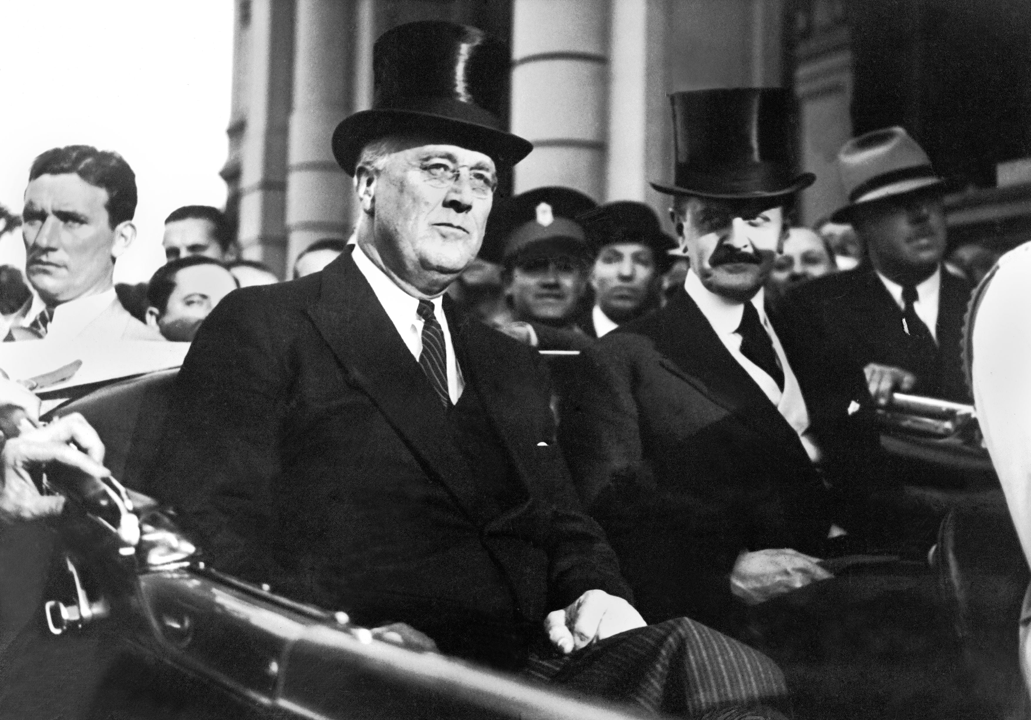 Franklinn Delano Roosevelt y Carlos Saavedra Lamas