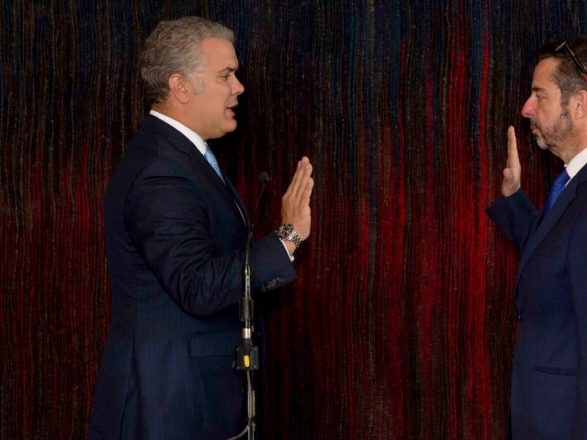 Presidente Duque posesionó a Álvaro García como gerente de RTVC