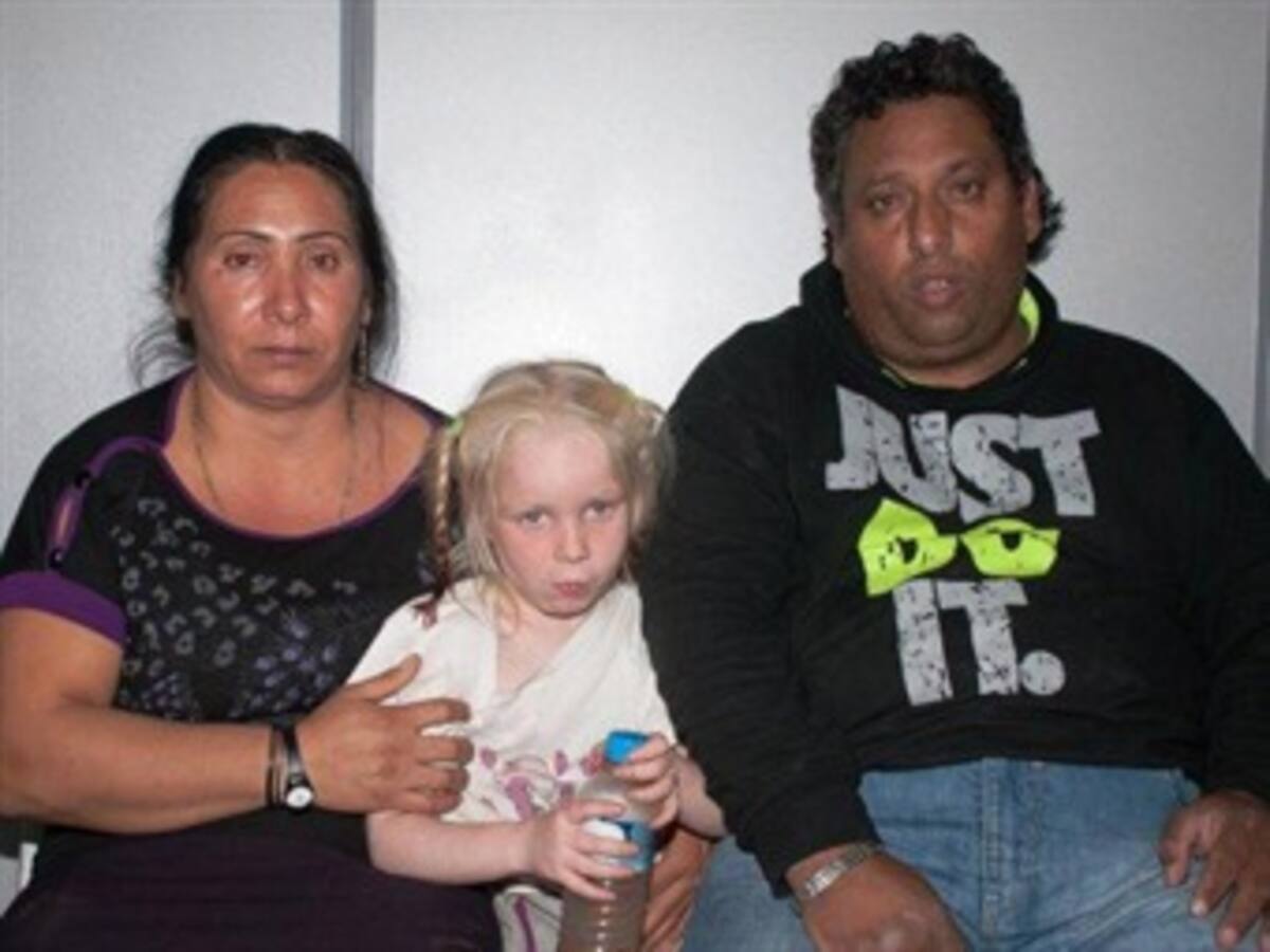 A prisión pareja de gitanos que decía que "María" era su hija