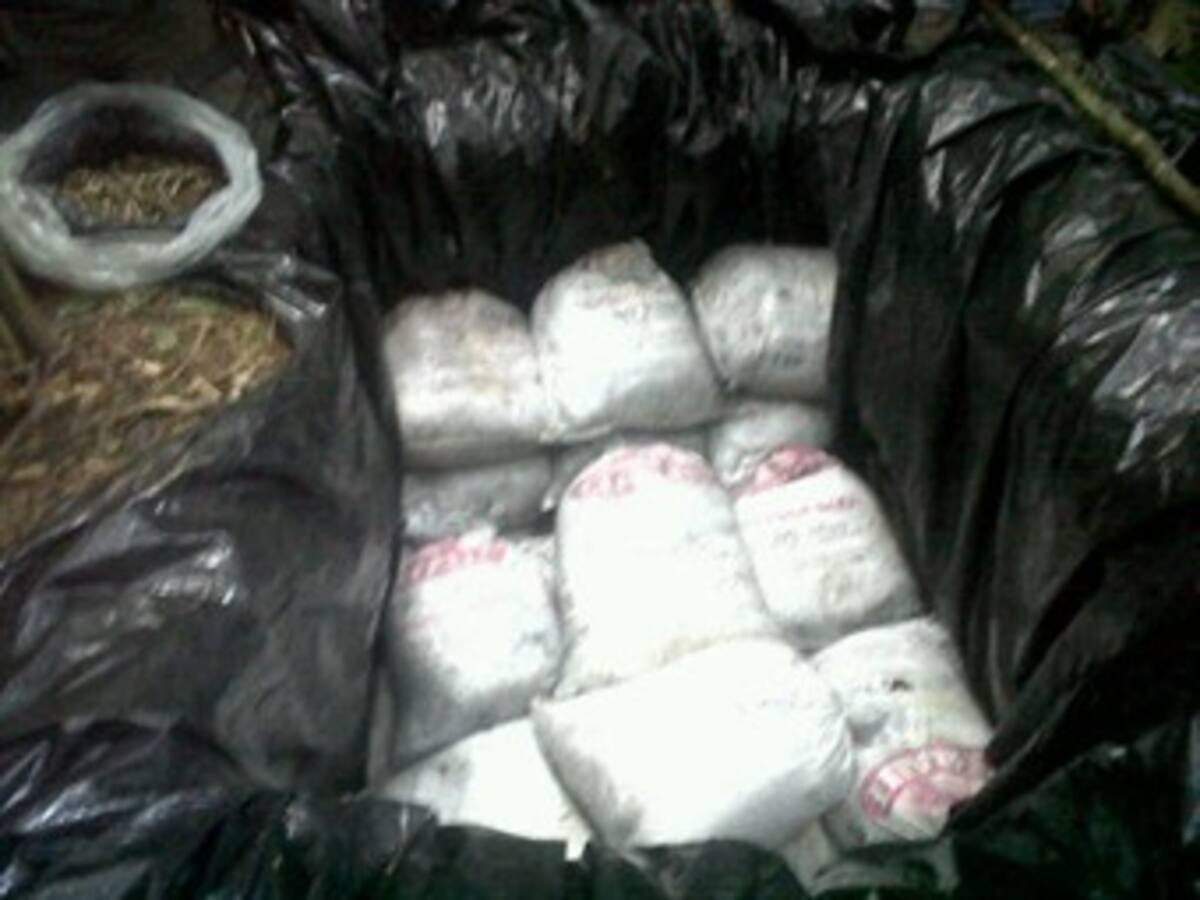 Incautan dos toneladas de explosivos de las Farc en el Caquetá