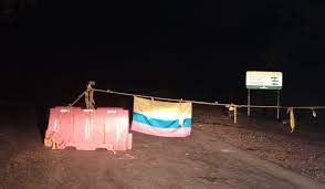 La protesta se registra desde el pasado 24 de noviembre.