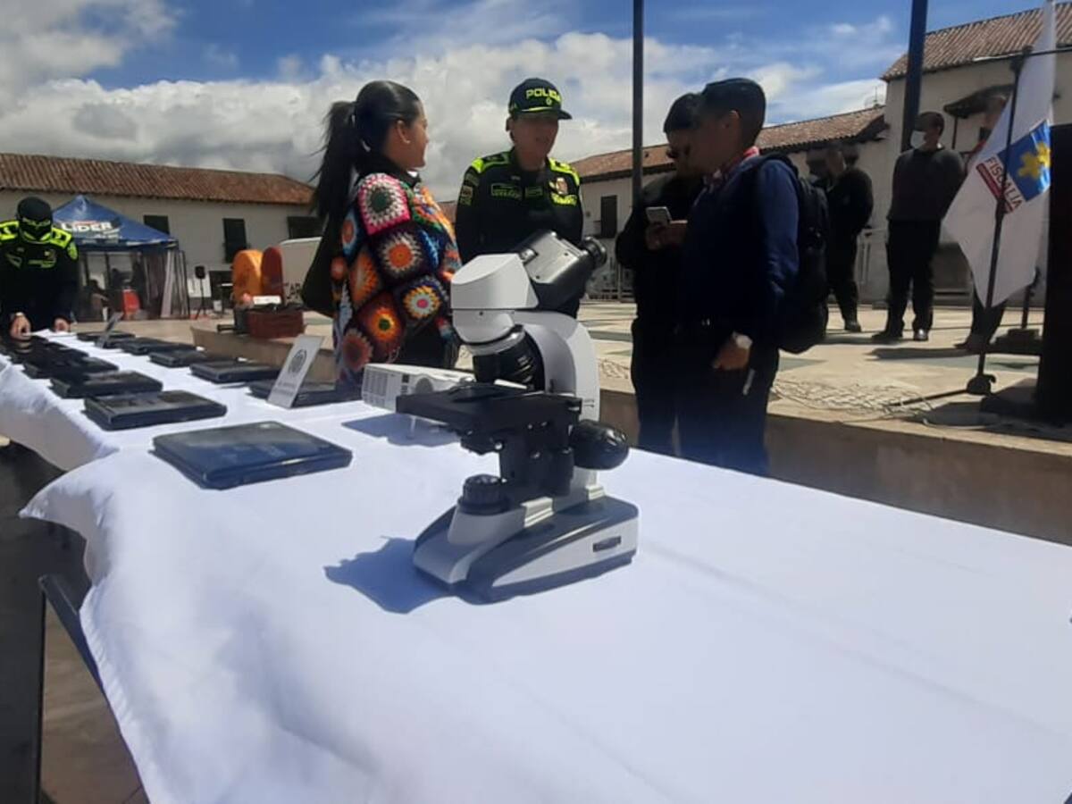 Así cayó responsable de robo de computadores en dos colegios de Boyacá