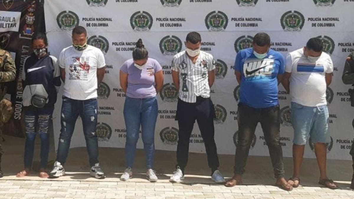 Envían a la cárcel a seis presuntos miembros de las ACSN en el Magdalena