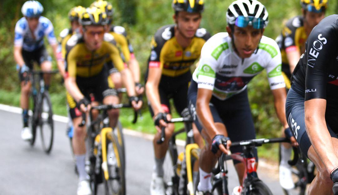 Egan Bernal en la etapa 17 de La Vuelta España 2021