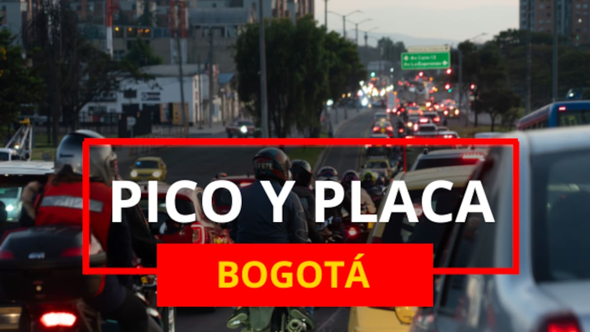 ¡Evite multas! Así será el Pico y Placa en Bogotá del 23 al 28 de febrero de 2026: rotación, horario